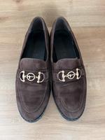 Tamaris Damen Leder Slipper mocca braun Gr. 42 wie NEU Bayern - Landsberg (Lech) Vorschau