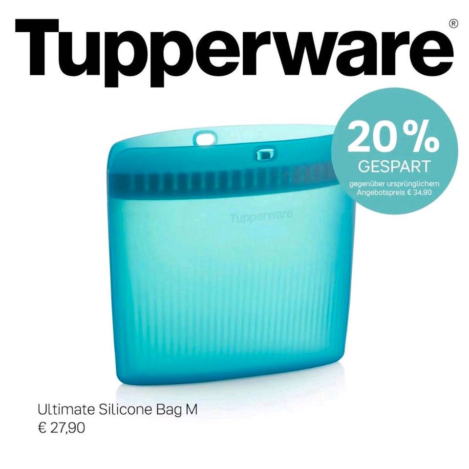 Tupperware Silicone Bag Größe M in Wuppertal