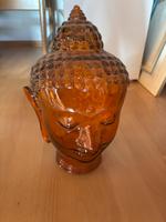 Buddha Kopf aus Glas Hessen - Willingen (Upland) Vorschau