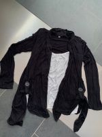 Shirt Shirtjacke Gr. 36 S langarm Schwarz Weiß Topzustand Bayern - Eggenfelden Vorschau