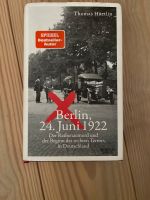 Buch Berlin, 24.Juni 1922 Hamburg-Nord - Hamburg Hohenfelde Vorschau