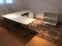 IKEA Schreibtisch mit Unter- und Beistellschränken, weiß Hessen - Hünfelden Vorschau