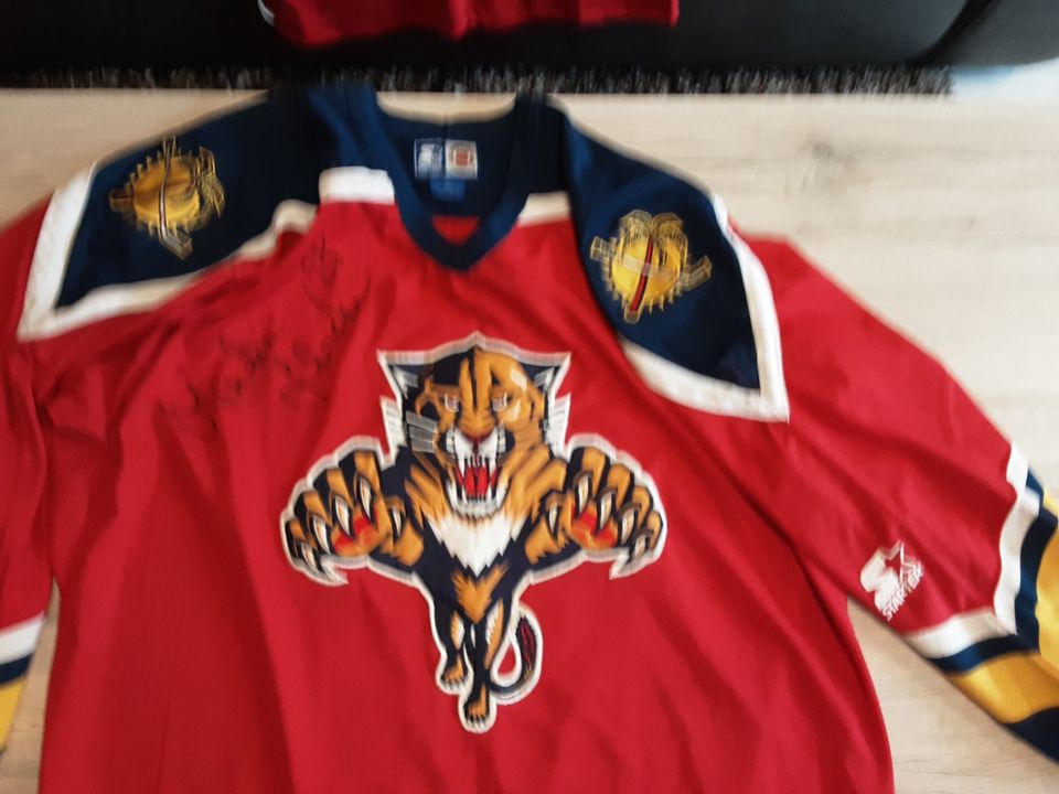 Straka Flordia Panthers Autogramm NHL Trikot Jersey Starter in Karlshagen