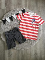 H&M T-Shirt Sonic und Zara kurze Jeans/Shorts 128/134/140 Duisburg - Walsum Vorschau