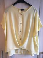 Kurzärmlige Bluse Gr L 40 Shirt - neu hellgelb Dortmund - Mengede Vorschau