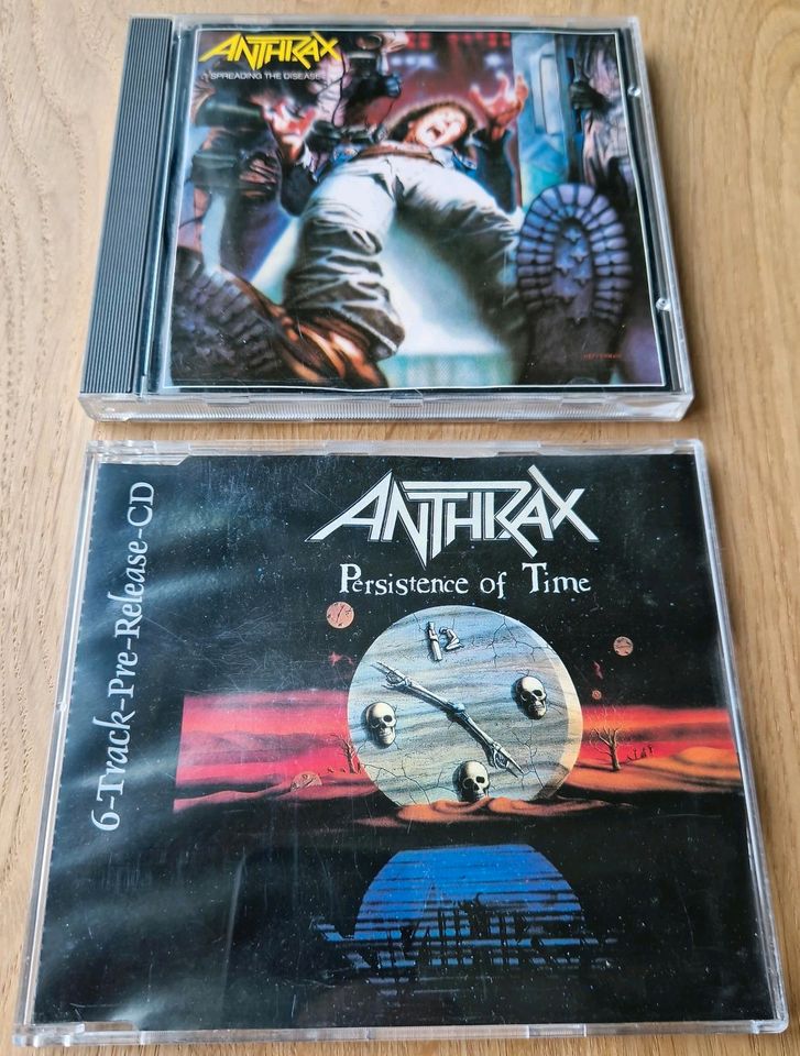 Anthrax - 2 CDs aus Sammlungsauflösung in Karlsruhe