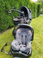 Teutonia „Mistral“Kinderwagen Set mit Autoschale und Isofixbase Nordrhein-Westfalen - Rödinghausen Vorschau