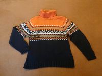 Rollkragenpullover 100% Baumwolle Rolli Pulli orange Hessen - Bad Soden-Salmünster Vorschau