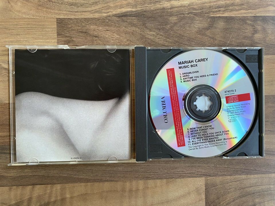 Musik CD Mariah Carey Music Box in Neckarsulm