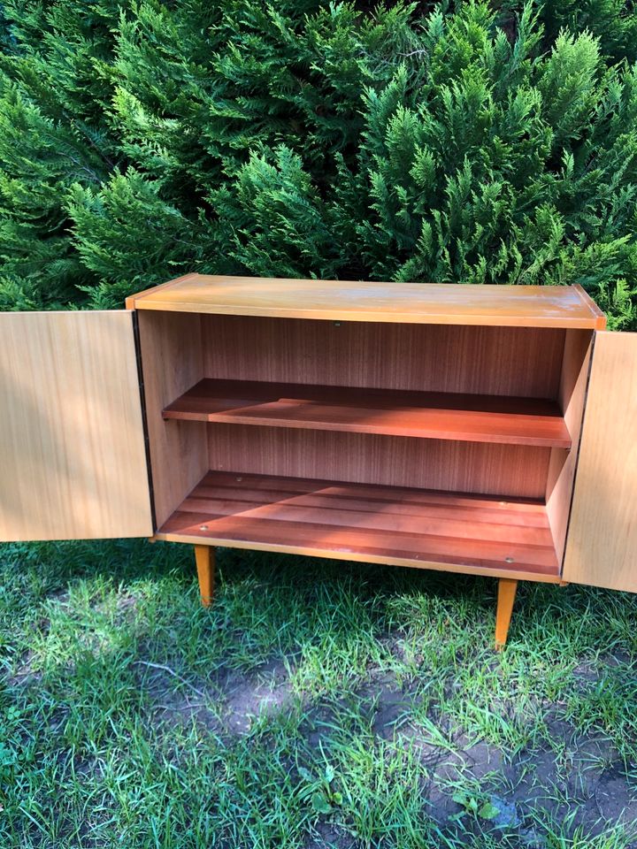 Mid-Century Sideboard Kommode Schränkchen Vintage 60er in Trier