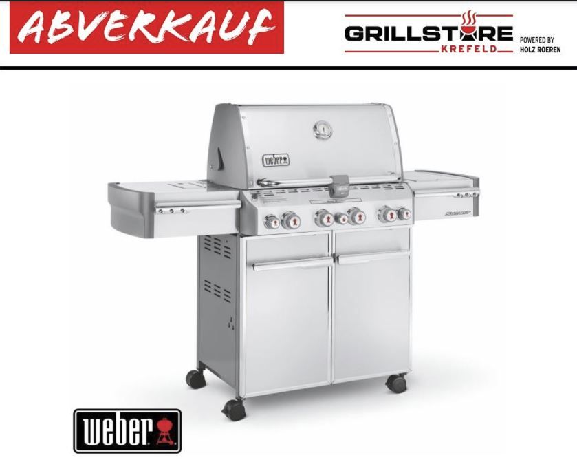 Weber® Summit S-470 GBS Edelstahl *Aussteller* in Krefeld