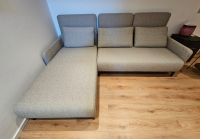 Hülsta Sofa mit Longchair Stoff Hellgrau UVP. 6.800,- € Baden-Württemberg - Göppingen Vorschau