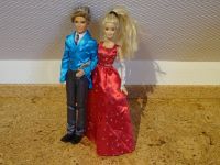 Barbie Ken mit Barbie Partnerin in Abendkleid Nordrhein-Westfalen - Leichlingen Vorschau