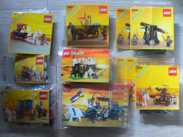 152 LEGO - Castle - Black Knights 6059 6034 6057 6018 6009 in Obertshausen