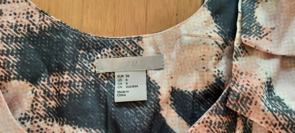 Sommerkleid Kleid H&M Gr.36 S neuwertig in Hamburg