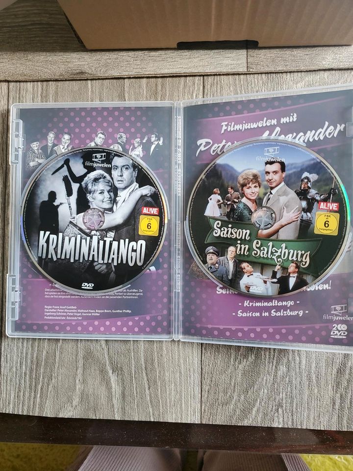 Filmjuwelen mit Peter Alexander  4 DVDs in Schöneck