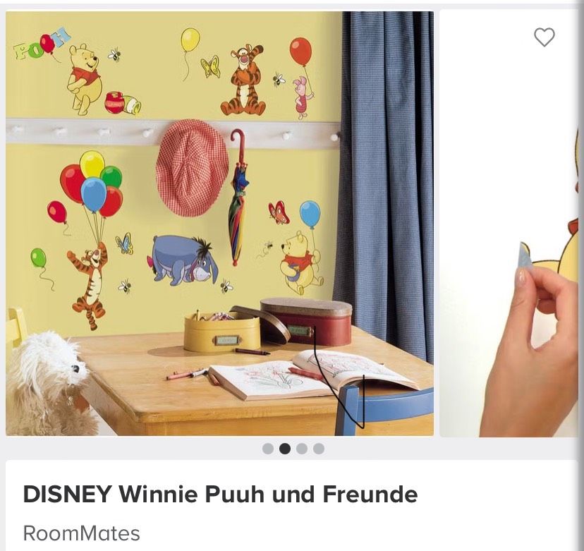 38 Stück Wandaufkleber Winnie Pooh in Augsburg