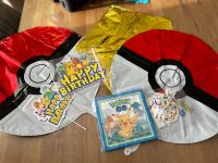 Pokémon Gebutstags-Set - Ballon, Servietten, Muffin-Kuchenstecker Bayern - Bubesheim Vorschau