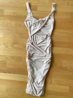 Shein Kleid Cutouts beige Sommer sexy eng Raffung neu ungetragen Leipzig - Kleinzschocher Vorschau