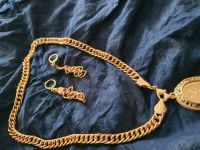 Damen Edelstahl vergoldet Halskette und Ohrringe Nordrhein-Westfalen - Hamm Vorschau
