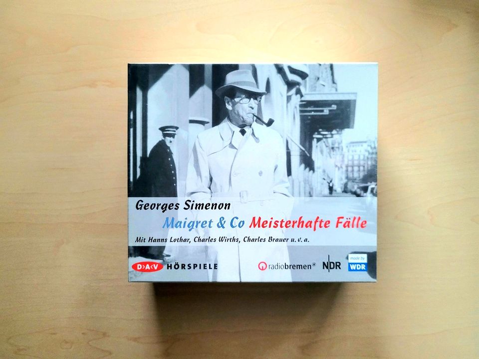Kommissar Maigret & Co – Meisterhafte Fälle - Hörspiel - CD Box in Hamburg