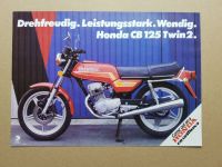 Honda CB 125 Twin 2 17 PS Prospekt Bayern - Schwarzenbach am Wald Vorschau