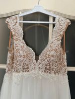 Umstands Brautkleid, Ivory mit Spitze, Größe 44, NEU Niedersachsen - Radbruch Vorschau