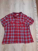 Bluse Kurzarm von Yessica C & A rot kariert, Gr. 46, wie NEU Nordrhein-Westfalen - Werl Vorschau