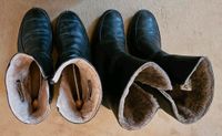 3x Herrenschuhe, 2 Stiefel mit echtem Fell, guter Zustand Baden-Württemberg - Freiburg im Breisgau Vorschau