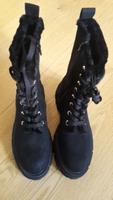 Schnürboots gefüttert Stiefel Boots Winter 38 neu Catwalk Stiefel Thüringen - Jena Vorschau