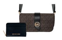 Michael Kors Tasche Geldbörse Jet Set Greenwich Braun Schwarz NEU Hessen - Reiskirchen Vorschau