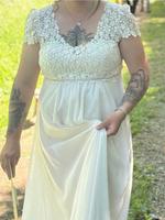 Brautkleid, Umstandskleid, weiß, rosa Schleswig-Holstein - Neumünster Vorschau