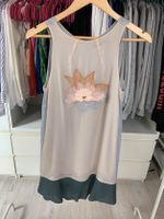 Emporio Armani Kleid XS S Ital 38 Seide Nude Creme Blau Grün Lübeck - Innenstadt Vorschau