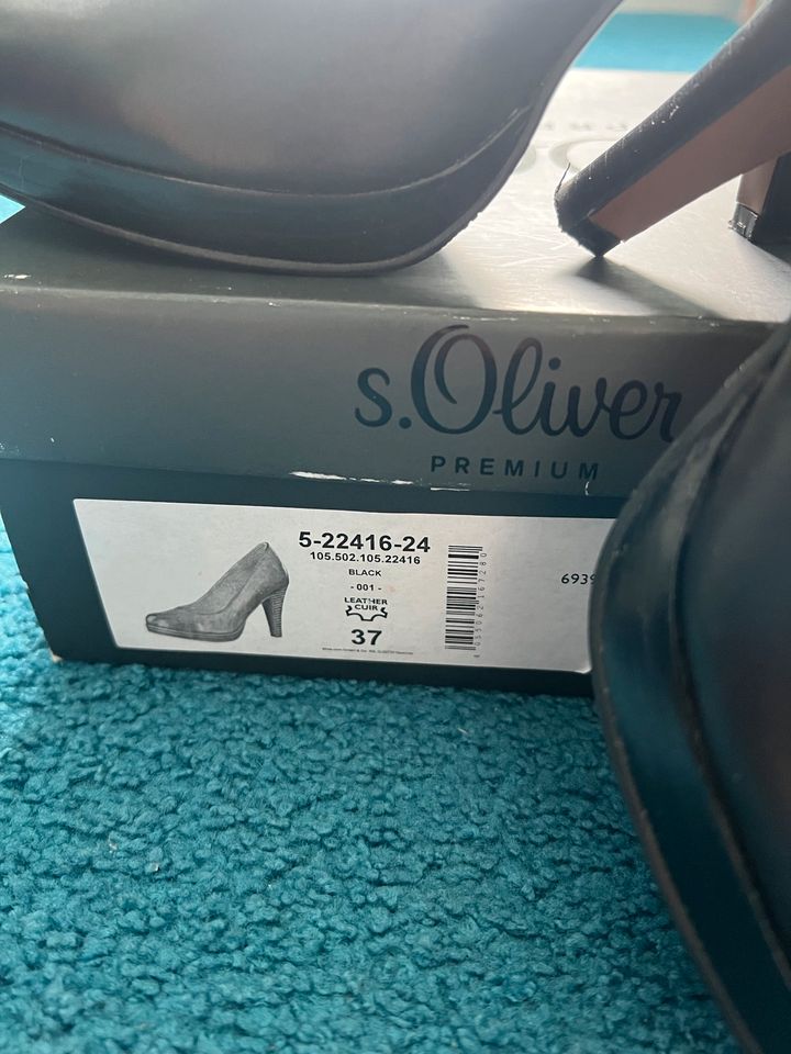 s.Oliver Leder Damen Pumps, schwarz in Berlin