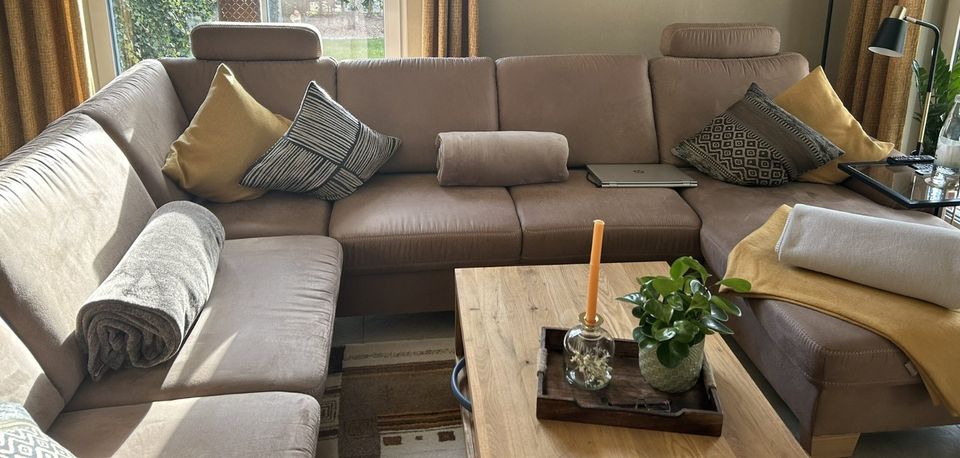Wohnlandschaft Couch Sofa mit Canape Neuwertig 399,-€ in Melle