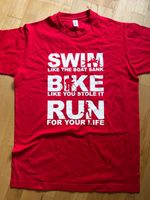 Neues, cooles Triathlon T-Shirt, Männer Gr. L, rot Bayern - Landshut Vorschau