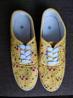 Sneaker Stoff Schuhe gelb Größe 39 *neu Sachsen - Klipphausen Vorschau