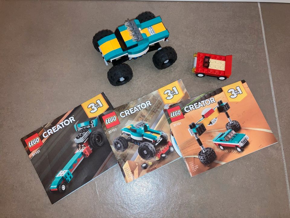 Lego Creator 3 in 1 Set 31101 Monster Truck in Legden