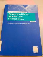 Wissenschaftliches Arbeiten und Lerntechniken 5. Auflage Niedersachsen - Osnabrück Vorschau