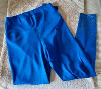 Sporthose blau-gold Glitzer - Größe M Niedersachsen - Braunschweig Vorschau