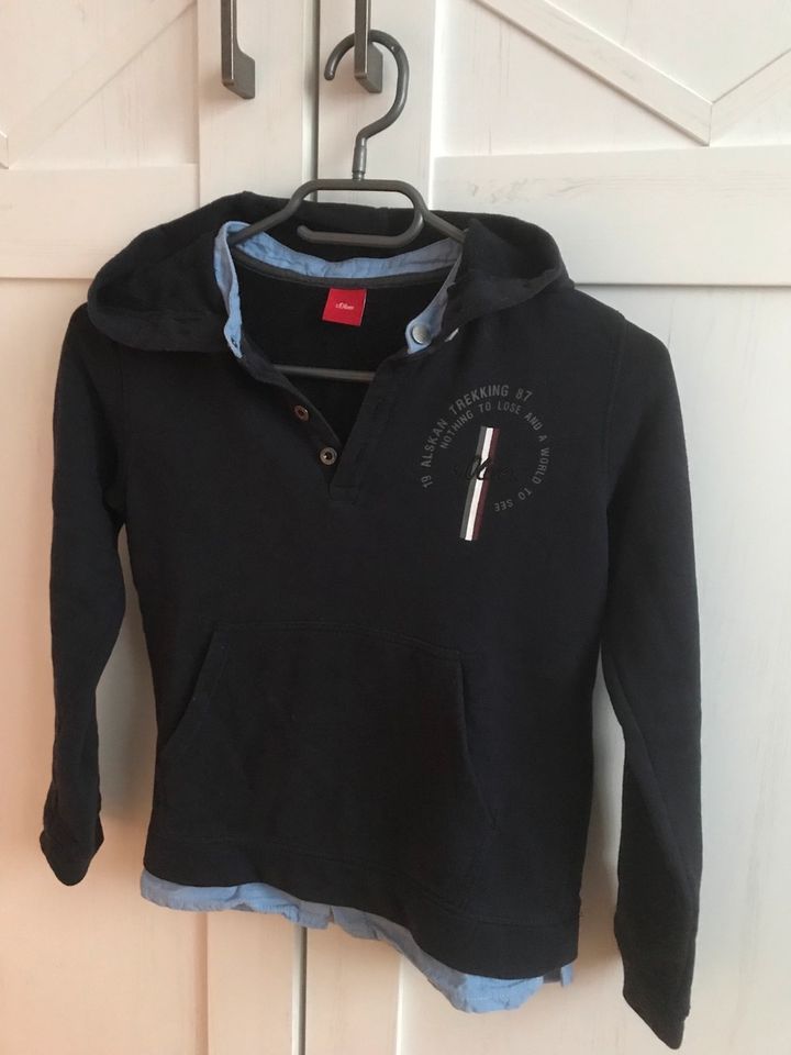 Schicker S Oliver Pulli, Hoody, Hemd, Kapuze, 128 134 in Michelstadt