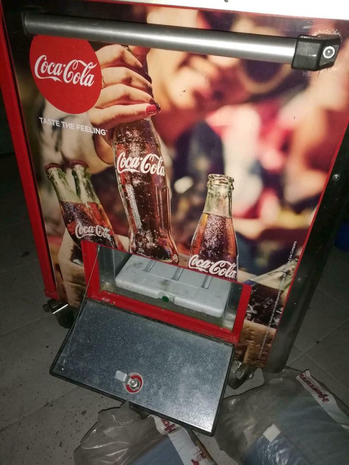 Coca Cola coolbar cool bar in Leisnig