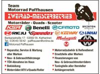 Team Motorrad Paffhausen Motorrad,Quads,Scooter !!! Rheinland-Pfalz - St Katharinen Vorschau