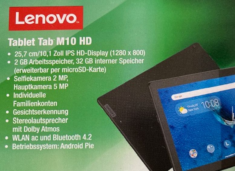 Lenovo Tablet M10 HD in Göttingen