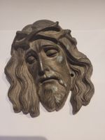 Antik Bronze Figur Jesus Christus mit Dornenkrone Ikone Bayern - Würzburg Vorschau