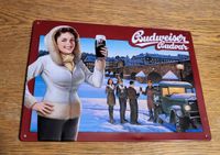 Blechschild Budweiser Nordrhein-Westfalen - Elsdorf Vorschau