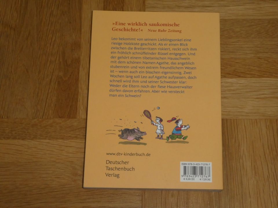 Buch „Das Schwein kam mit der Post“, Taschenbuch ab ca. 8 Jahre in Petershausen