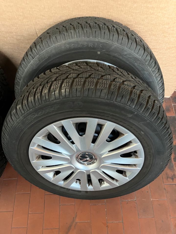 195/65-15 Winterreifen VW Golf Touran Caddy 5x112  et 47 in Ladenburg