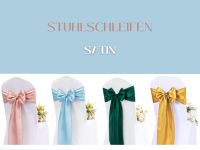 VERLEIH Satin Stuhlschleifen Hochzeit, Stuhlbänder, Schleife Sachsen - Eilenburg Vorschau