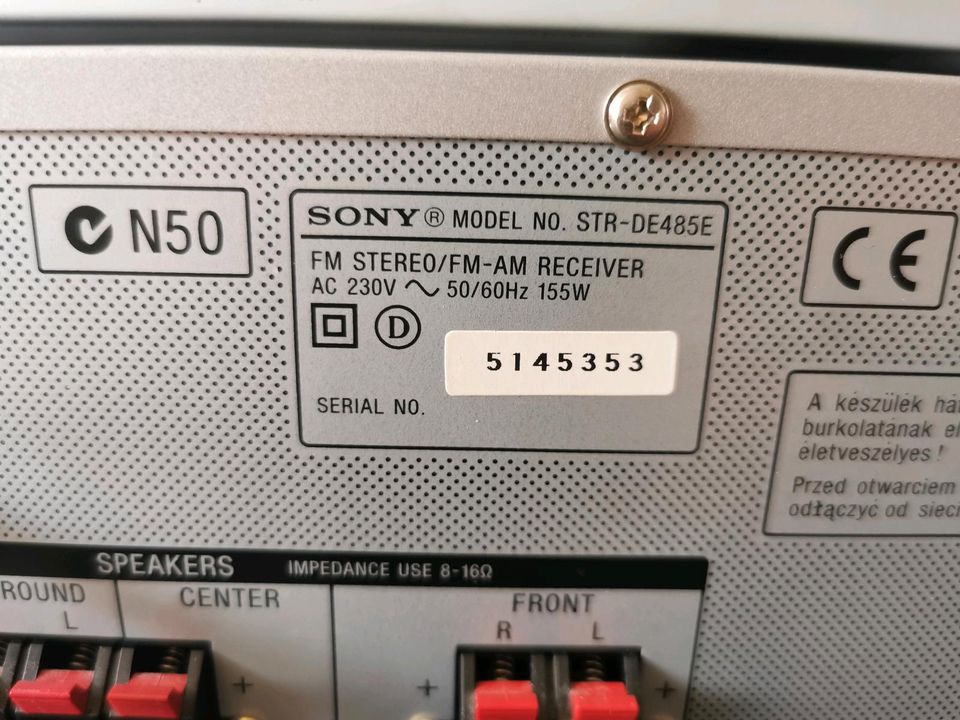 Wie Neu! Sony DVD Player mit Verstärker, Magnat 5.1 in Brachbach